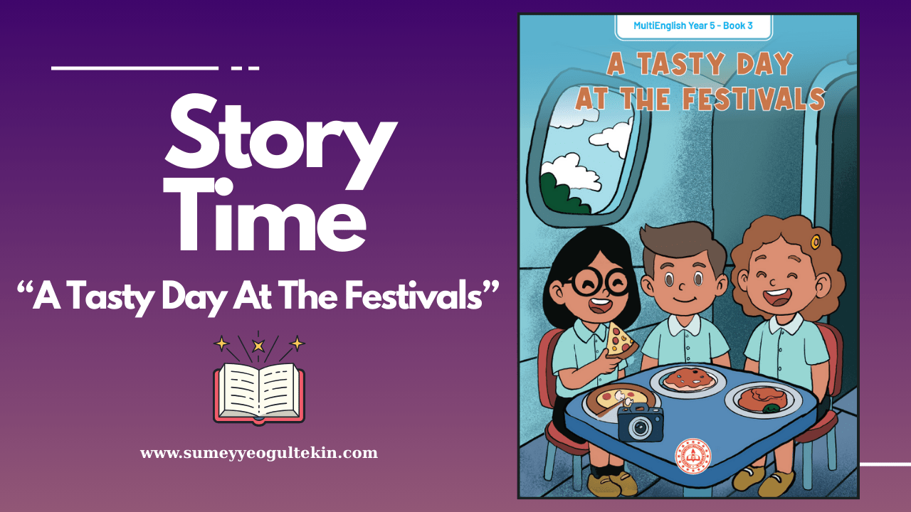 "A Tasty Day At The Festivals" Story Book 3 - Multi 5